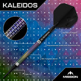 Mission Kaleidos Darts - Soft Tip - 95% Tungsten
