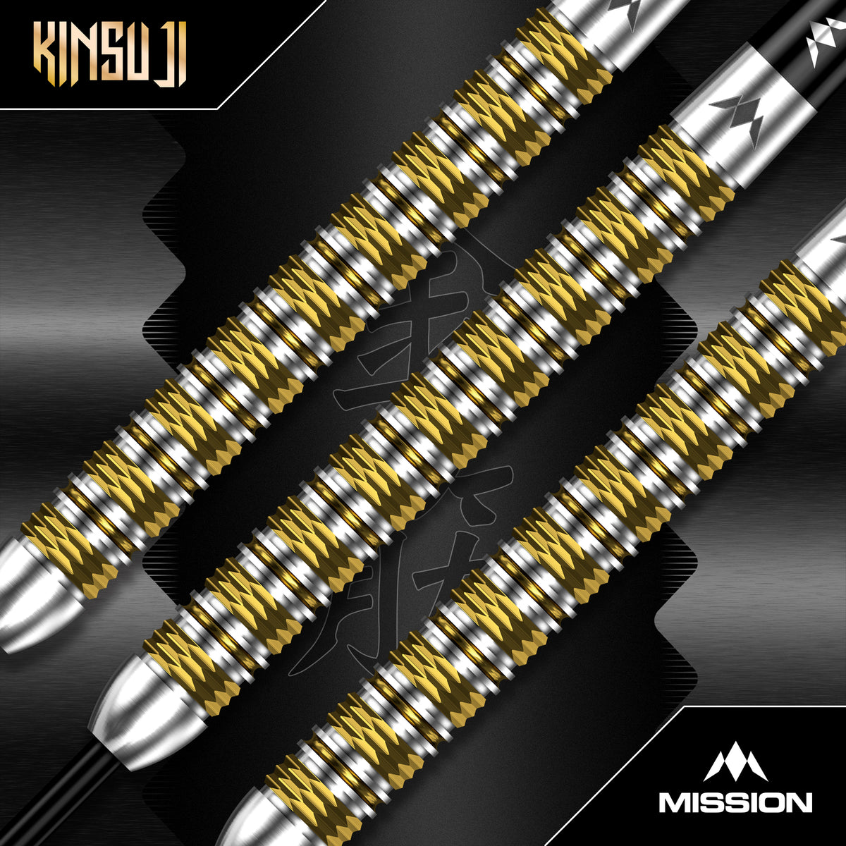 Mission Kinsuji Darts - Steel Tip - 95% Tungsten