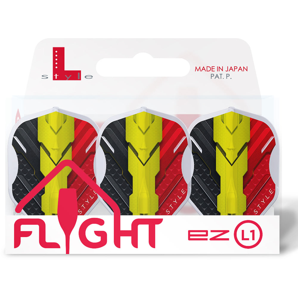 *L-Style - EZ L-Flights - Integrated Champagne Ring - L1EZ - V Series Type C v1 - Belgium - Clear White