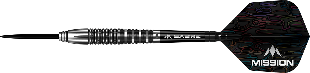Mission Labyrinth Darts - Steel Tip - 90% Tungsten - Black PVD