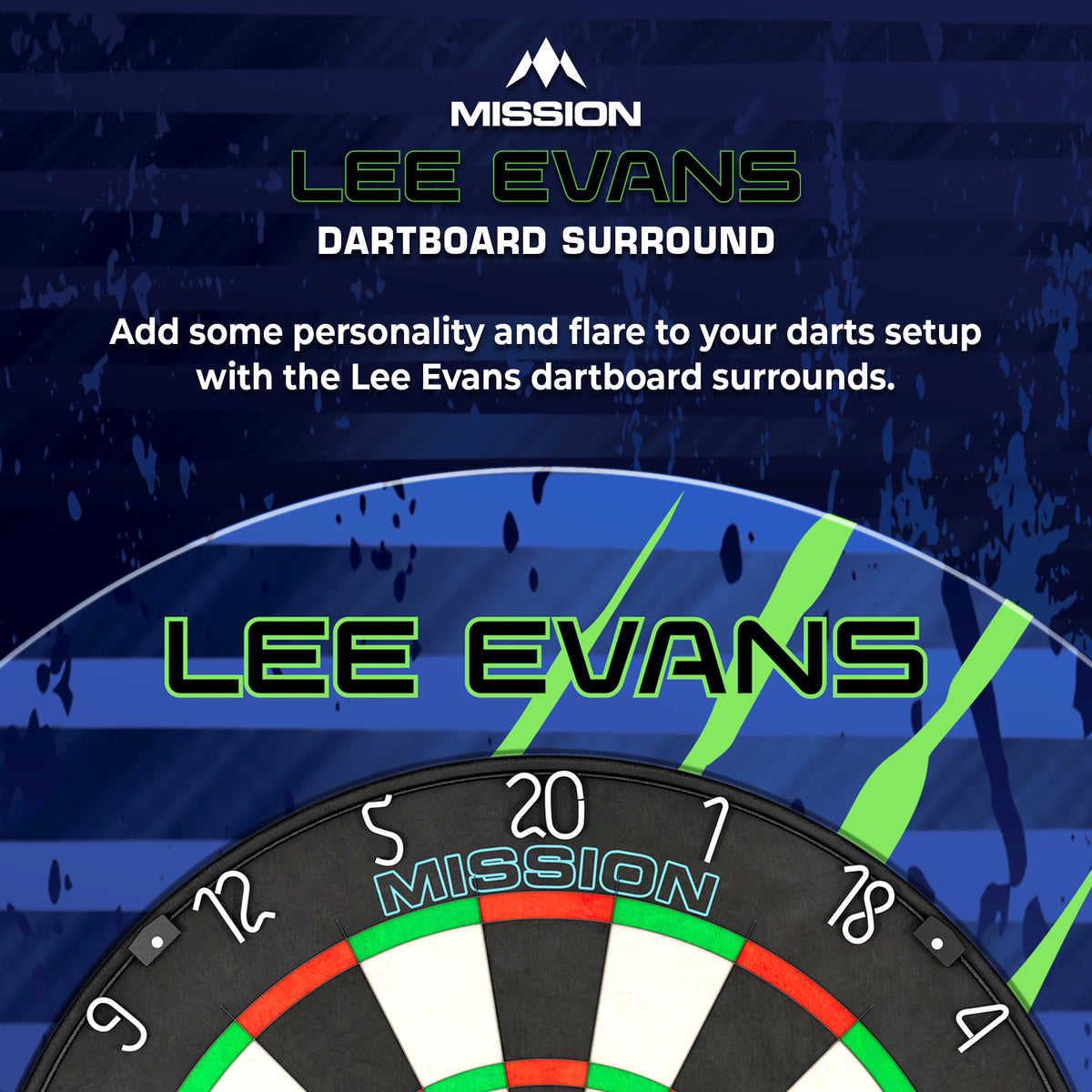 Mission Darts Players- Surround - Lee Evans