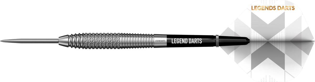 *Legend Darts - Steel Tip - 90% Tungsten - Pro Series - V27 - Torpedo Centre Knurl