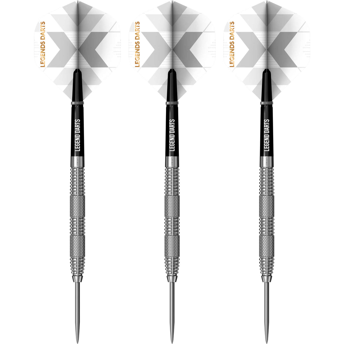 *Legend Darts - Steel Tip - 90% Tungsten - Pro Series - V30 - Dual Knurl