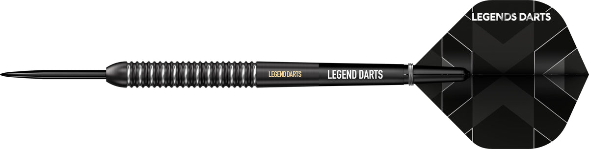 Legend Darts - Steel Tip - Revolution Series - B07 - Black - Multi Ring