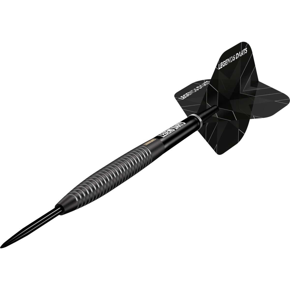 *Legend Darts - Steel Tip - Revolution Series - B08 - Black - Torpedo Ring