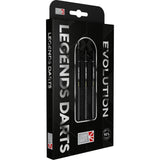 *Legend Darts - Steel Tip - Revolution Series - B08 - Black - Torpedo Ring