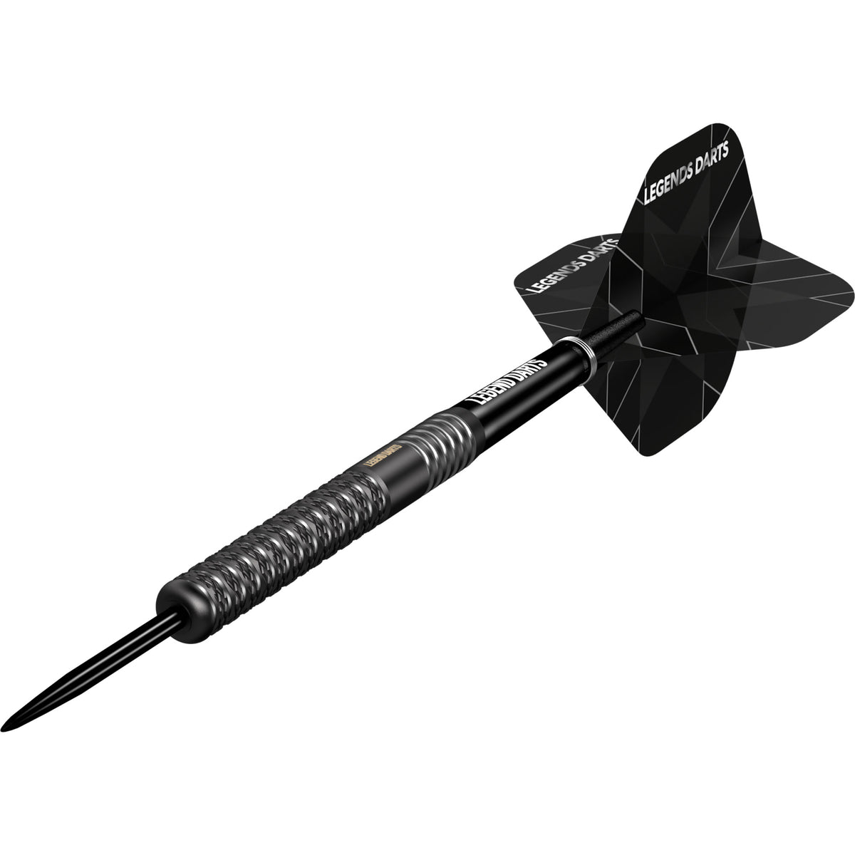 Legend Darts - Steel Tip - Revolution Series - B10 - Black - Front Knurl