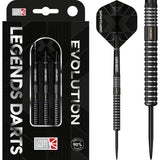 Legend Darts - Steel Tip - Revolution Series - B10 - Black - Front Knurl