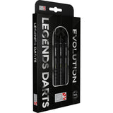 Legend Darts - Steel Tip - Revolution Series - B10 - Black - Front Knurl