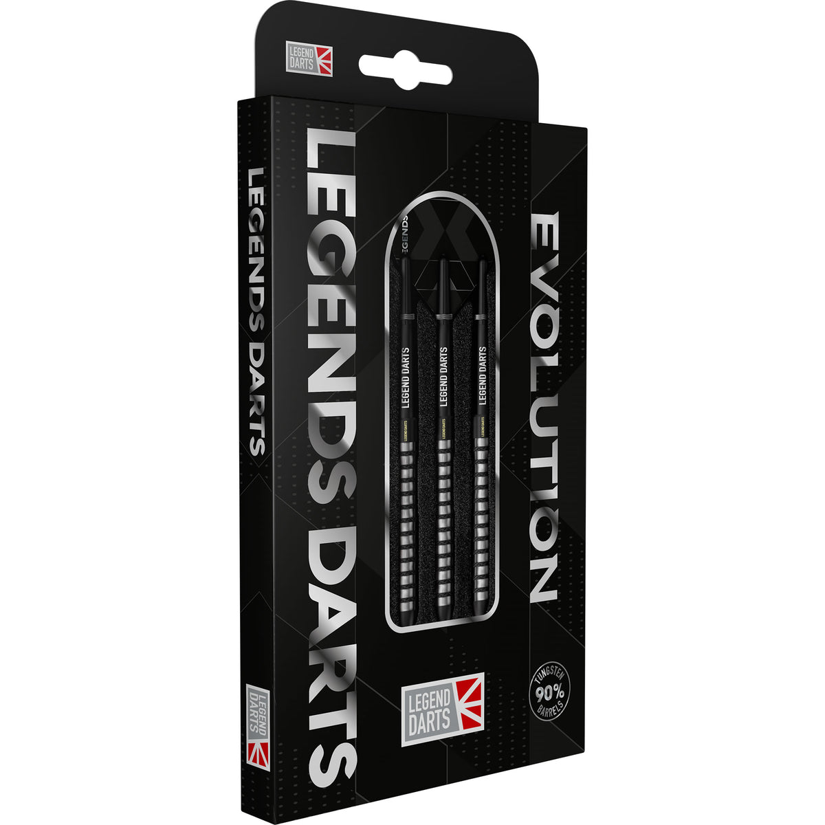 *Legend Darts - Steel Tip - Revolution Series - B11 - Black - Wide Ring
