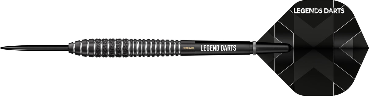 Legend Darts - Steel Tip - Revolution Series - B12 - Black - Torpedo Mix