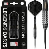 *Legend Darts - Steel Tip - Revolution Series - B13 - Black - Grenade Bomb
