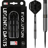 *Legend Darts - Steel Tip - Revolution Series - B14 - Black - Rear Taper