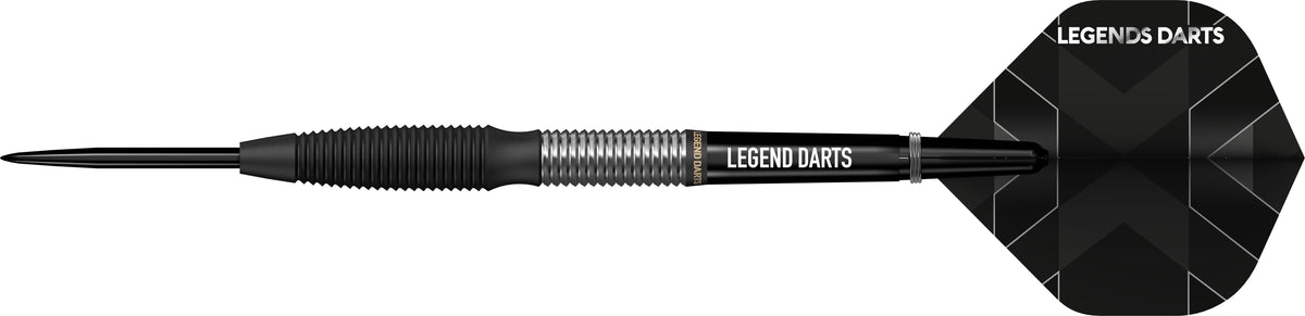 Legend Darts - Steel Tip - Revolution Series - B15 - Black - Torpedo Shark