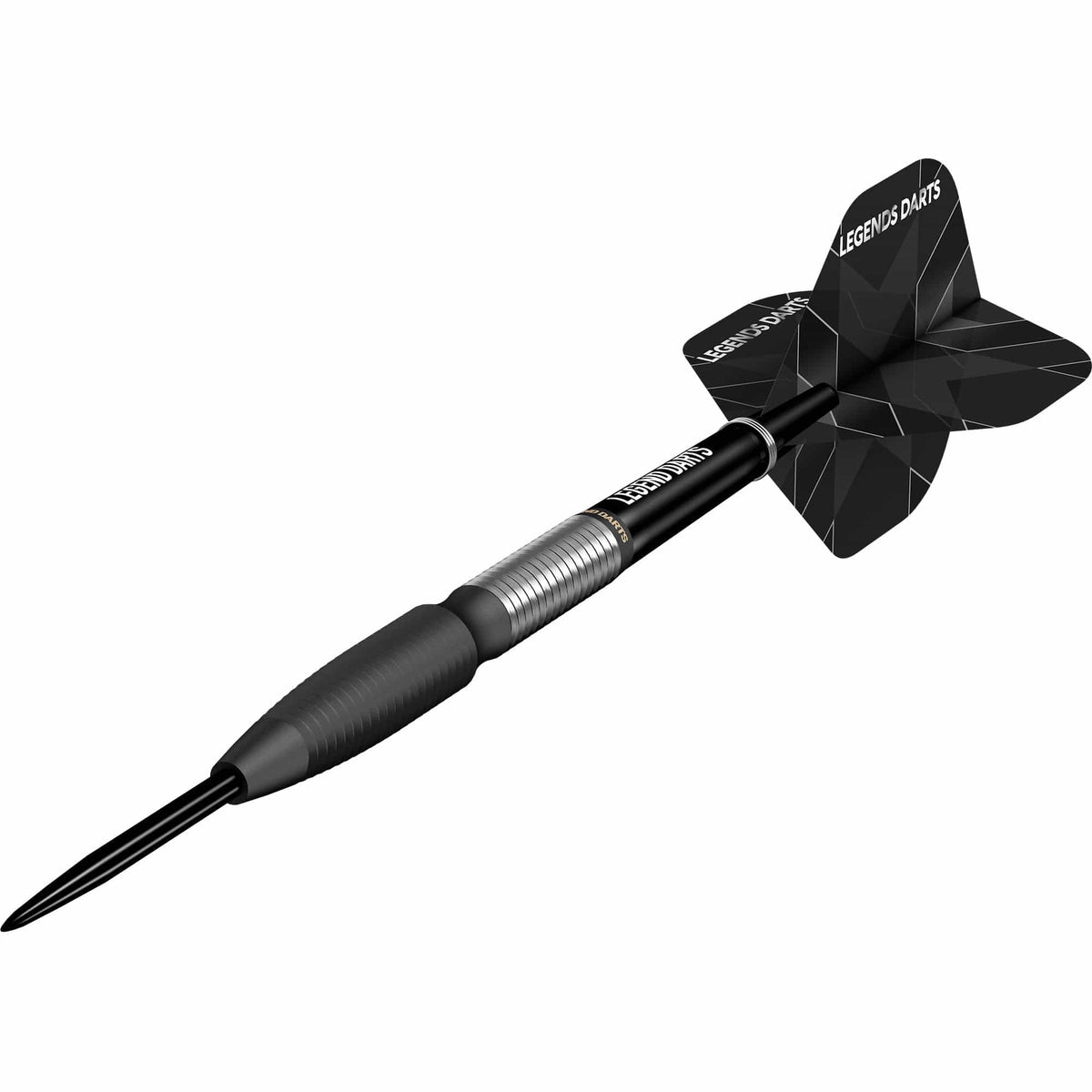 Legend Darts - Steel Tip - Revolution Series - B15 - Black - Torpedo Shark