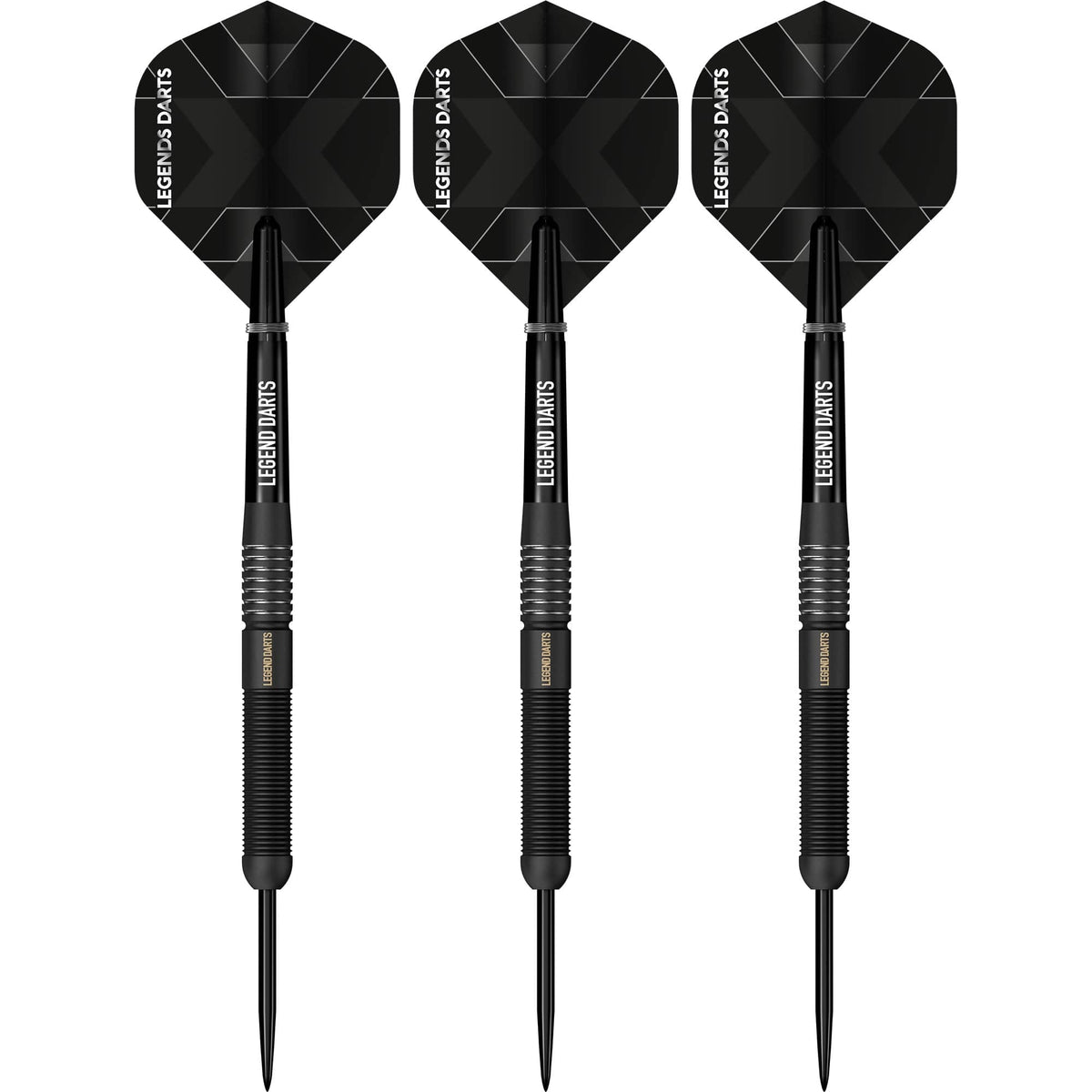 Legend Darts - Steel Tip - Revolution Series - B16 - Black - Straight