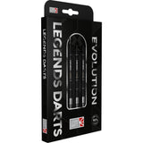 Legend Darts - Steel Tip - Revolution Series - B17 - Black - Scallop