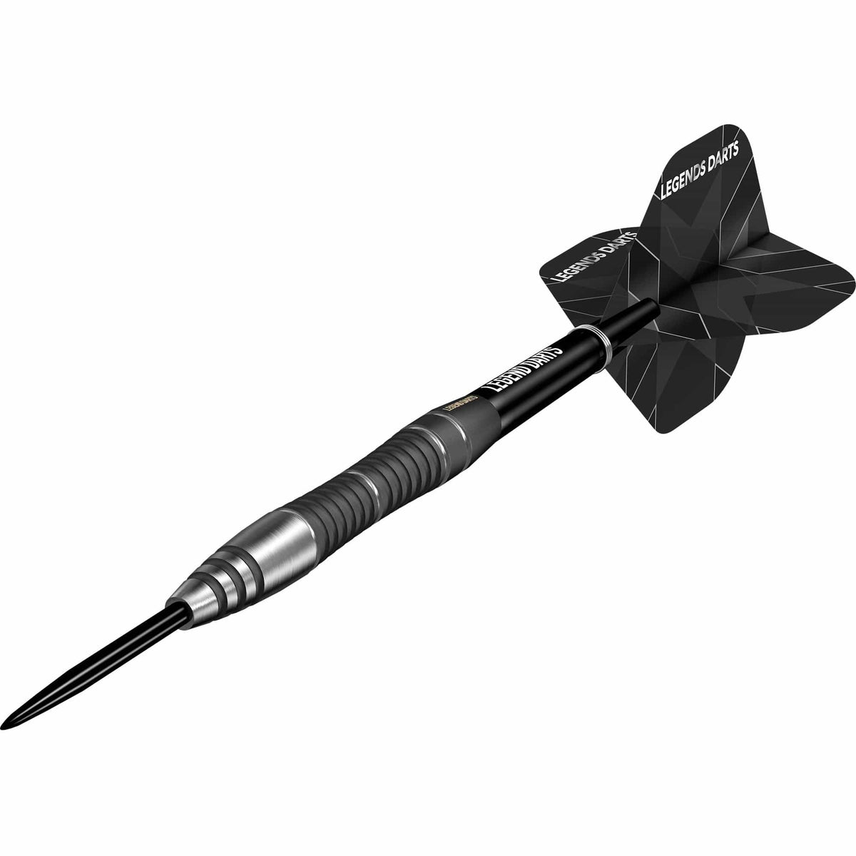 Legend Darts - Steel Tip - Revolution Series - B17 - Black - Scallop