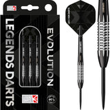*Legend Darts - Steel Tip - Revolution Series - B03 - Black - Milled Bomb