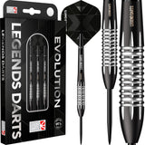*Legend Darts - Steel Tip - Revolution Series - B03 - Black - Milled Bomb