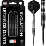 *Legend Darts - Steel Tip - Revolution Series - B04 - Black - Torpedo