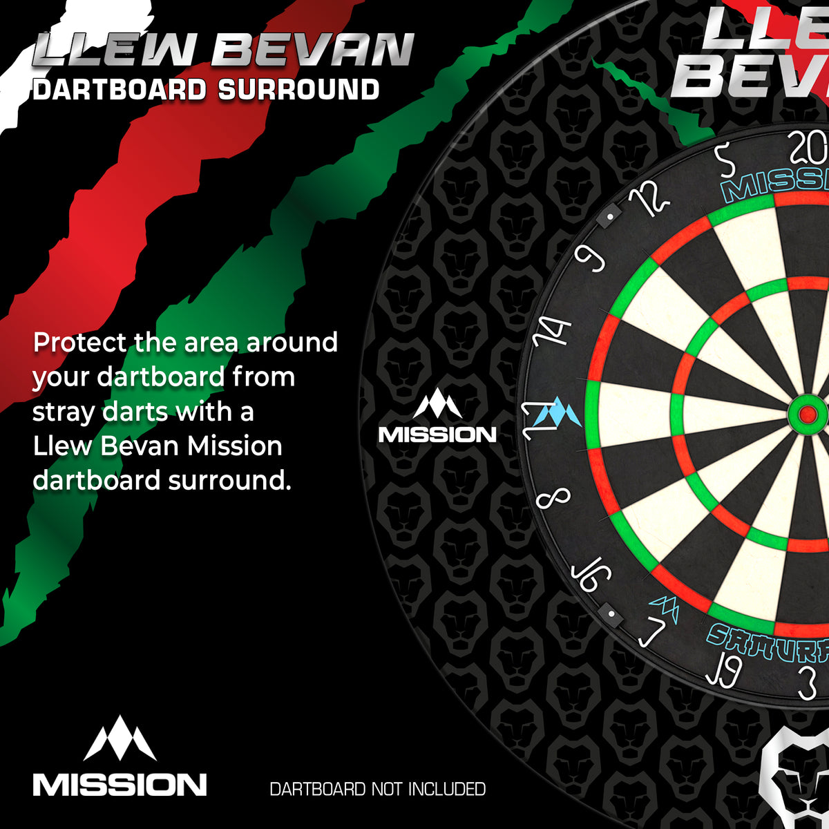 Mission Darts Players- Surround - Llew Bevan