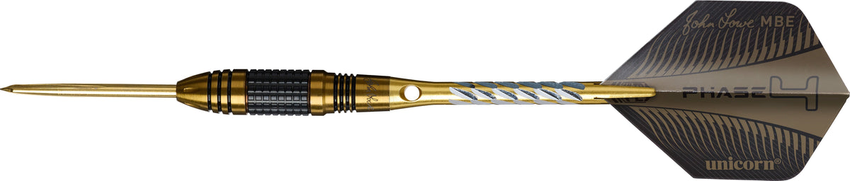 Unicorn World Champion Darts - Steel Tip - 90% Tungsten - John Lowe - Phase 4