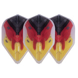 L-Style EZ L-Flights - Integrated Champagne Ring - L1EZ - V Series Type D - Germany - Black