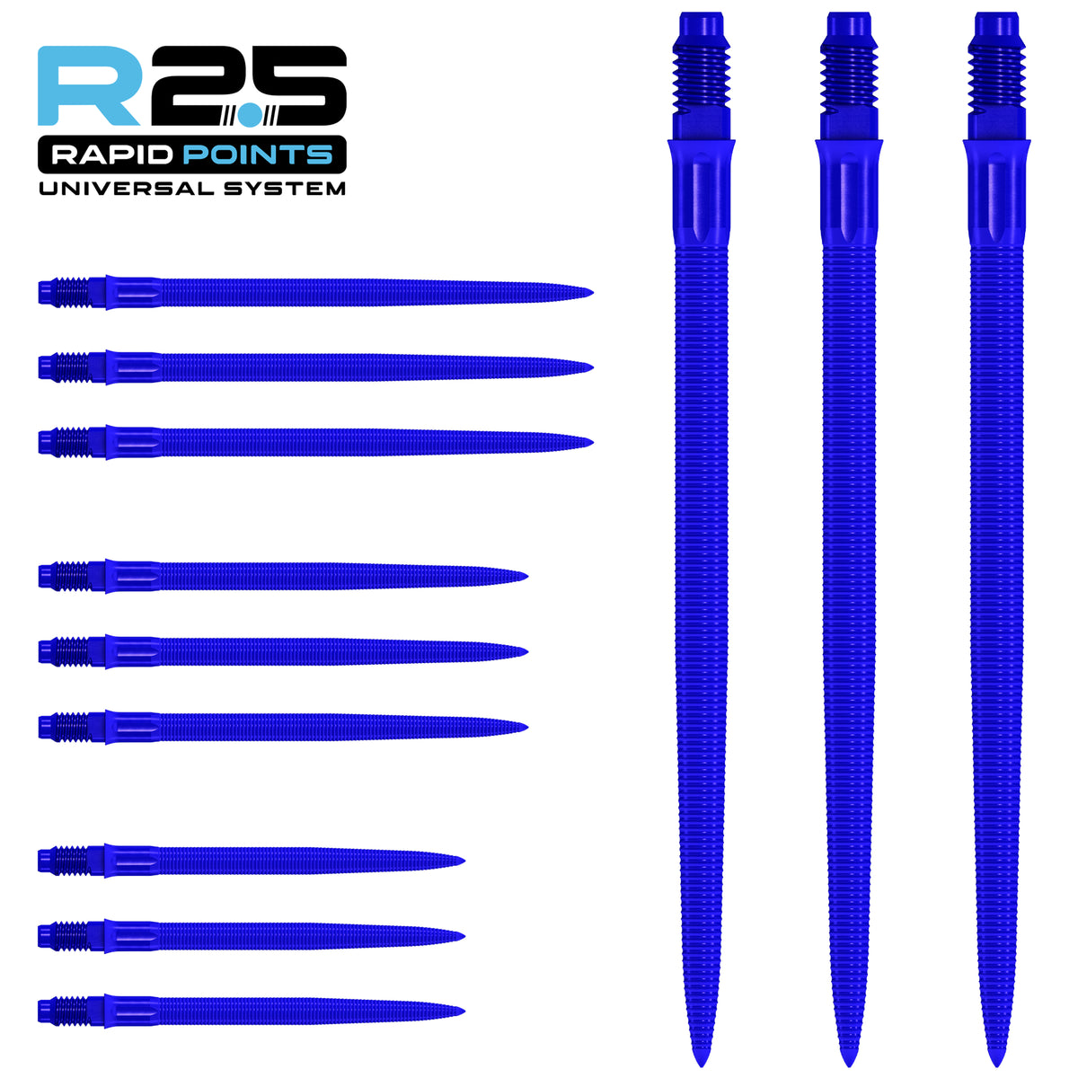 Mission R2.5 Rapid Dart Points - Steel Tip - MG1