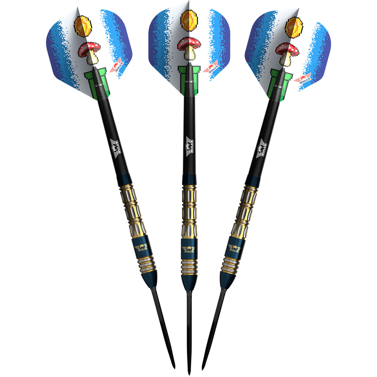 Bulls Mario Vandenbogaerde CP Darts - Steel Tip - 90% Tungsten - E3