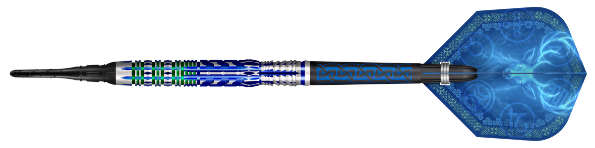 Shot Celt Darts - Soft Tip - 95% Tungsten - Merlin
