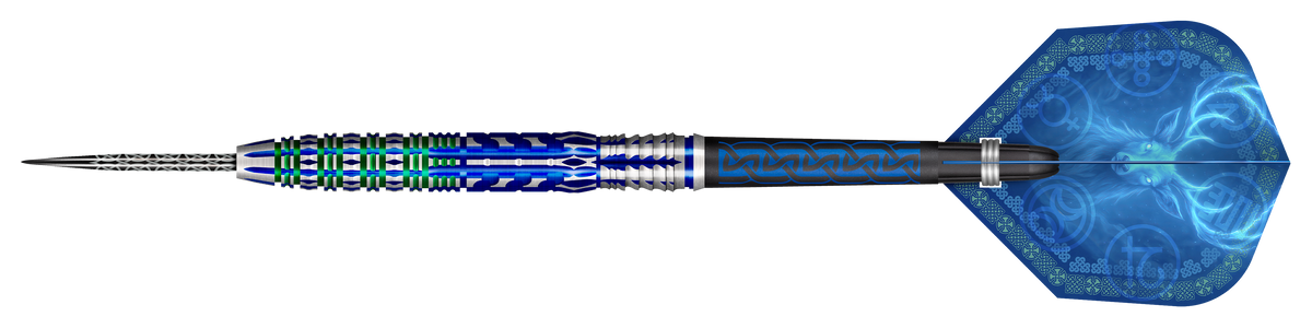 Shot Celt Darts - Steel Tip - 95% Tungsten - Merlin