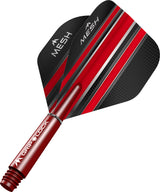 Mission Mesh No2 Dart Flights Combo With Griplock Shafts