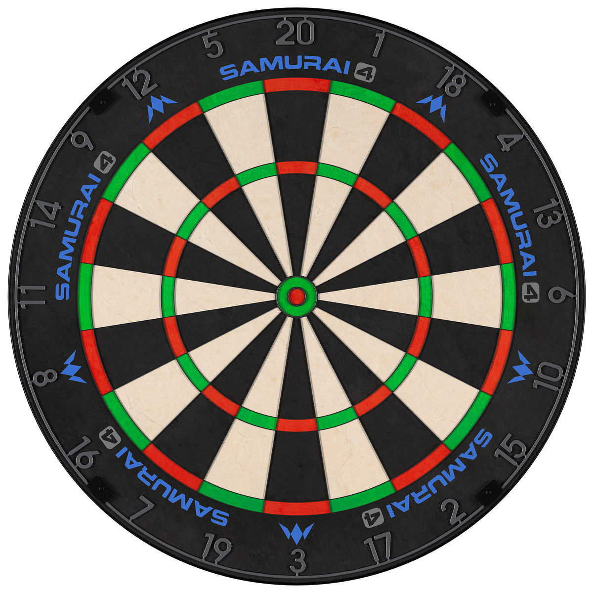 Mission Samurai 4 Dartboard - Professional - Knife Wire - Graphite Grey