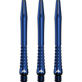 Mission Atom13 Aluminium Shafts - Anodised Metal Stems - Blue