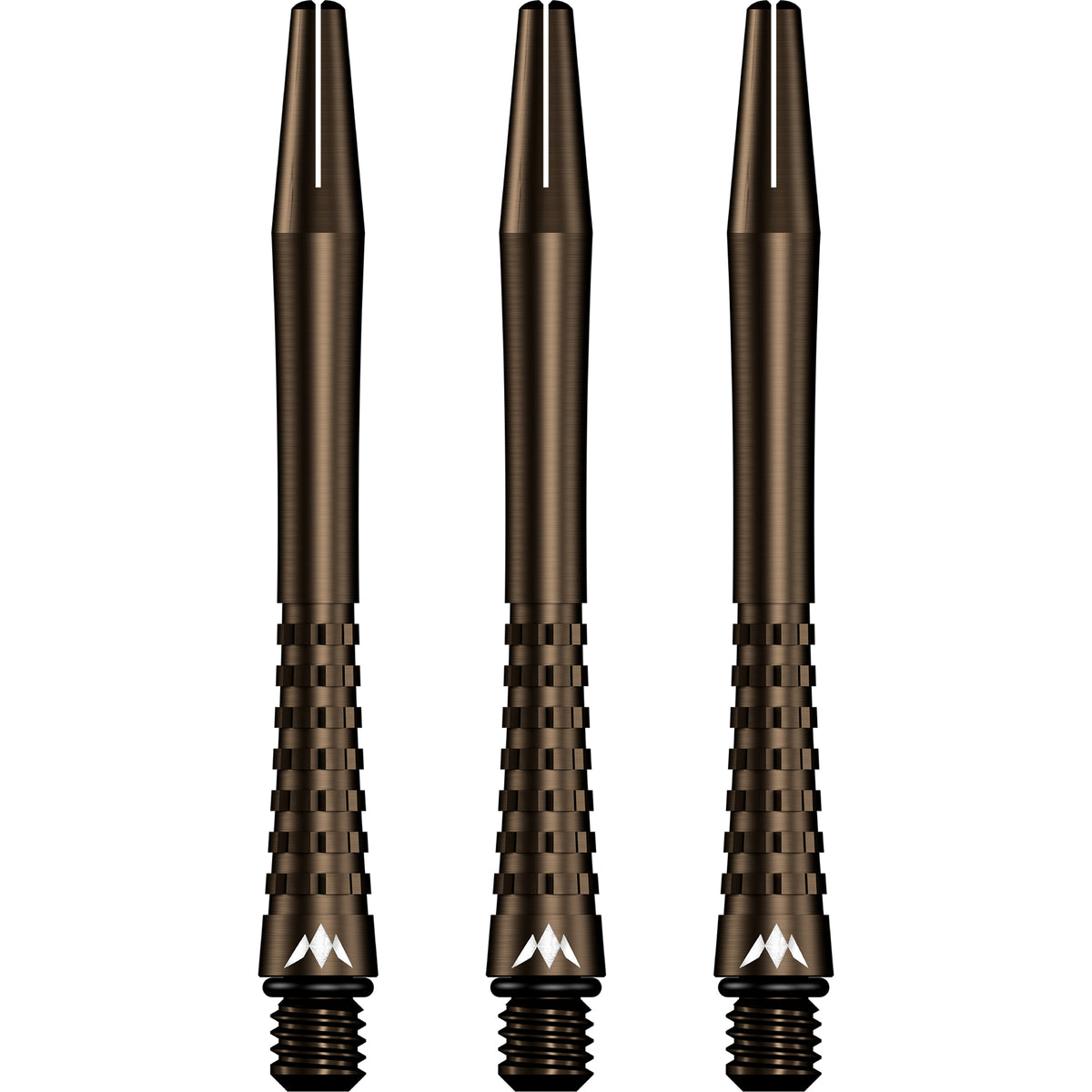 Mission Atom13 Aluminium Shafts - Anodised Metal Stems - Bronze