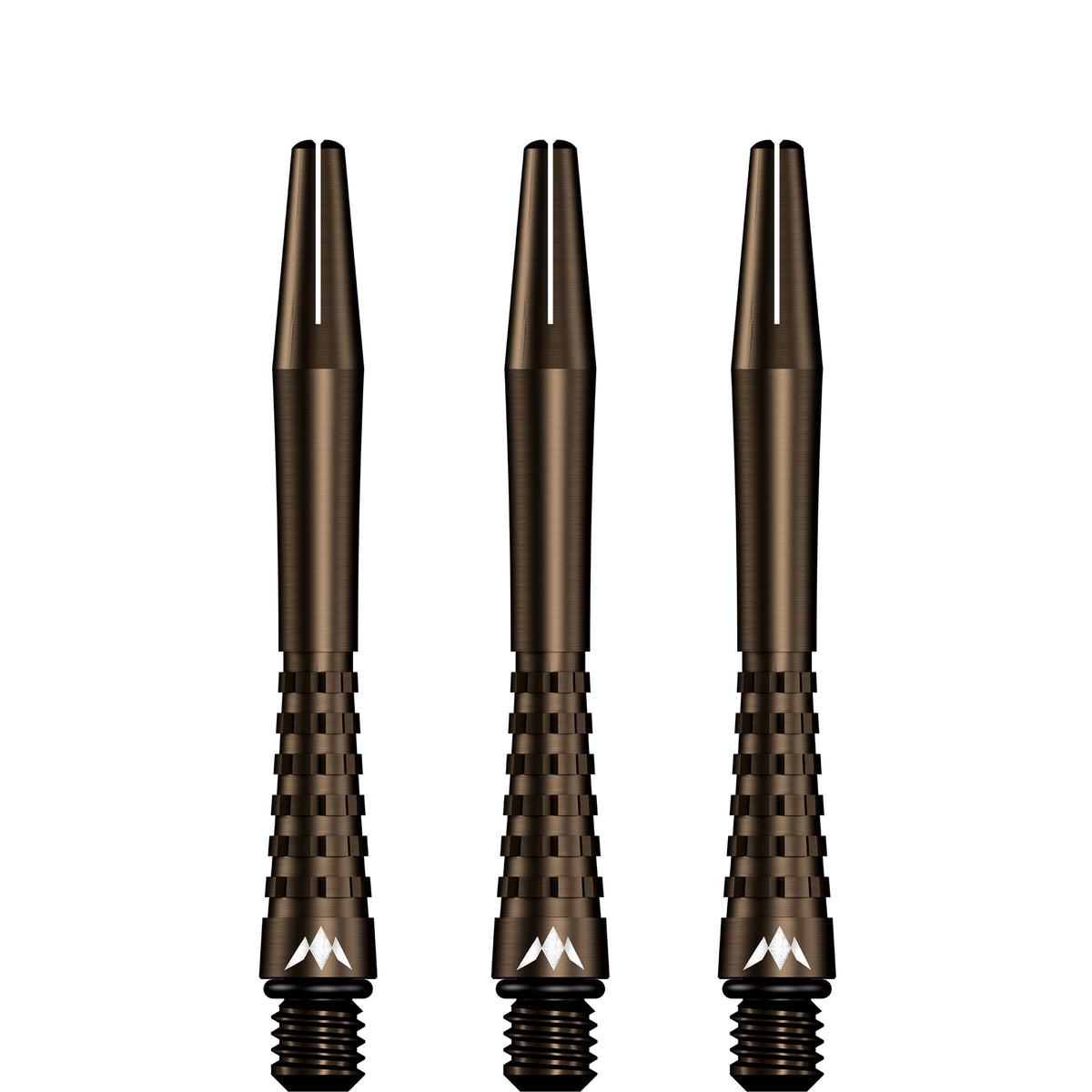 Mission Atom13 Aluminium Shafts - Anodised Metal Stems - Bronze
