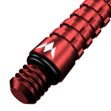 Mission Atom13 Aluminium Shafts - Anodised Metal Stems - Red