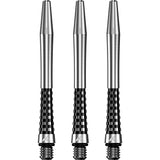 Mission Atom13 Aluminium Shafts - Natural Metal Stems - Black
