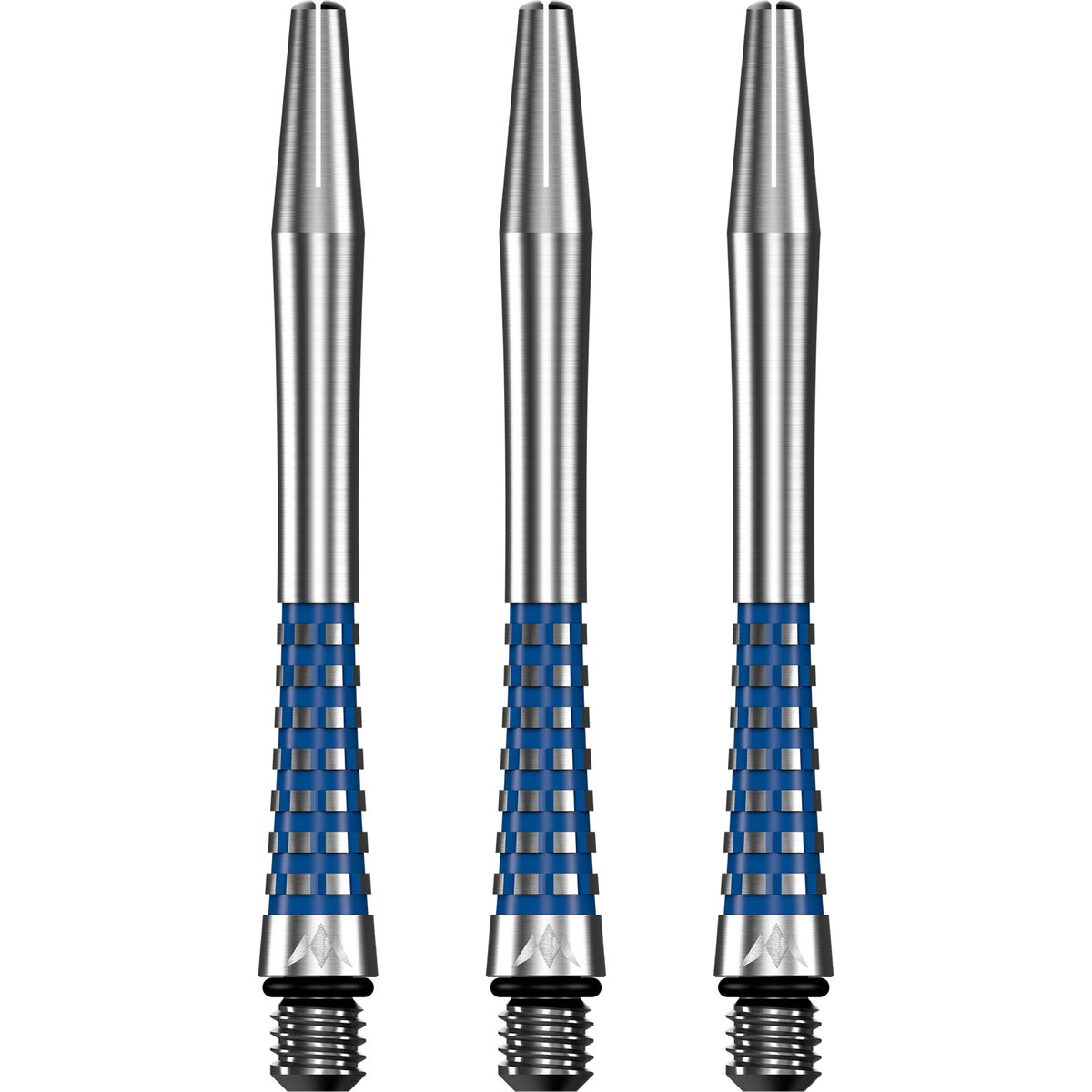 Mission Atom13 Aluminium Shafts - Natural Metal Stems - Blue
