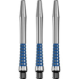 Mission Atom13 Aluminium Shafts - Natural Metal Stems - Blue