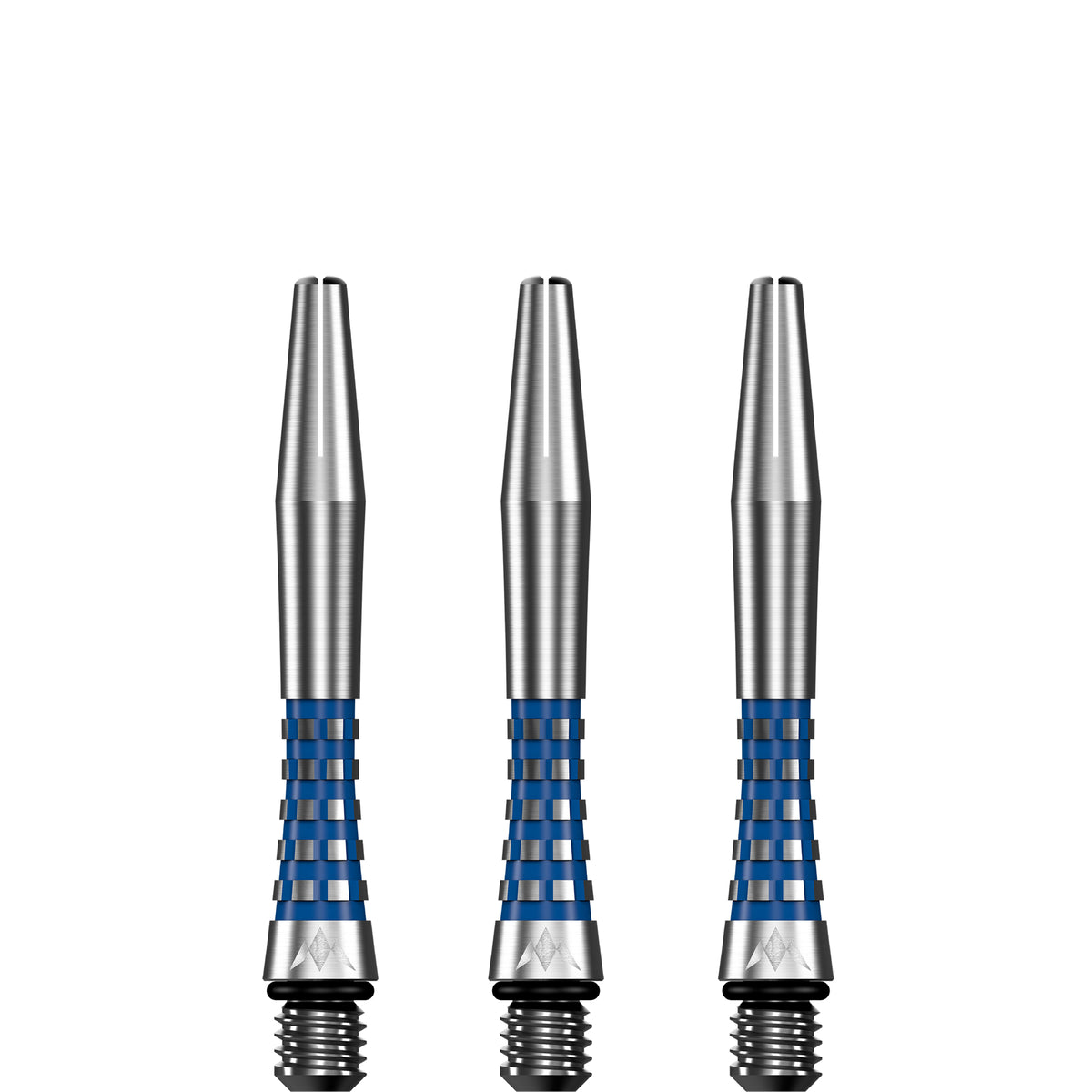 Mission Atom13 Aluminium Shafts - Natural Metal Stems - Blue