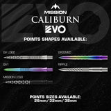 Mission Caliburn EVO Dart Points - GV-Logo
