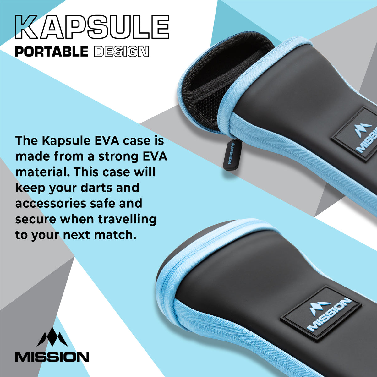 Mission Kapsule Darts Case - EVA Drop-in Case