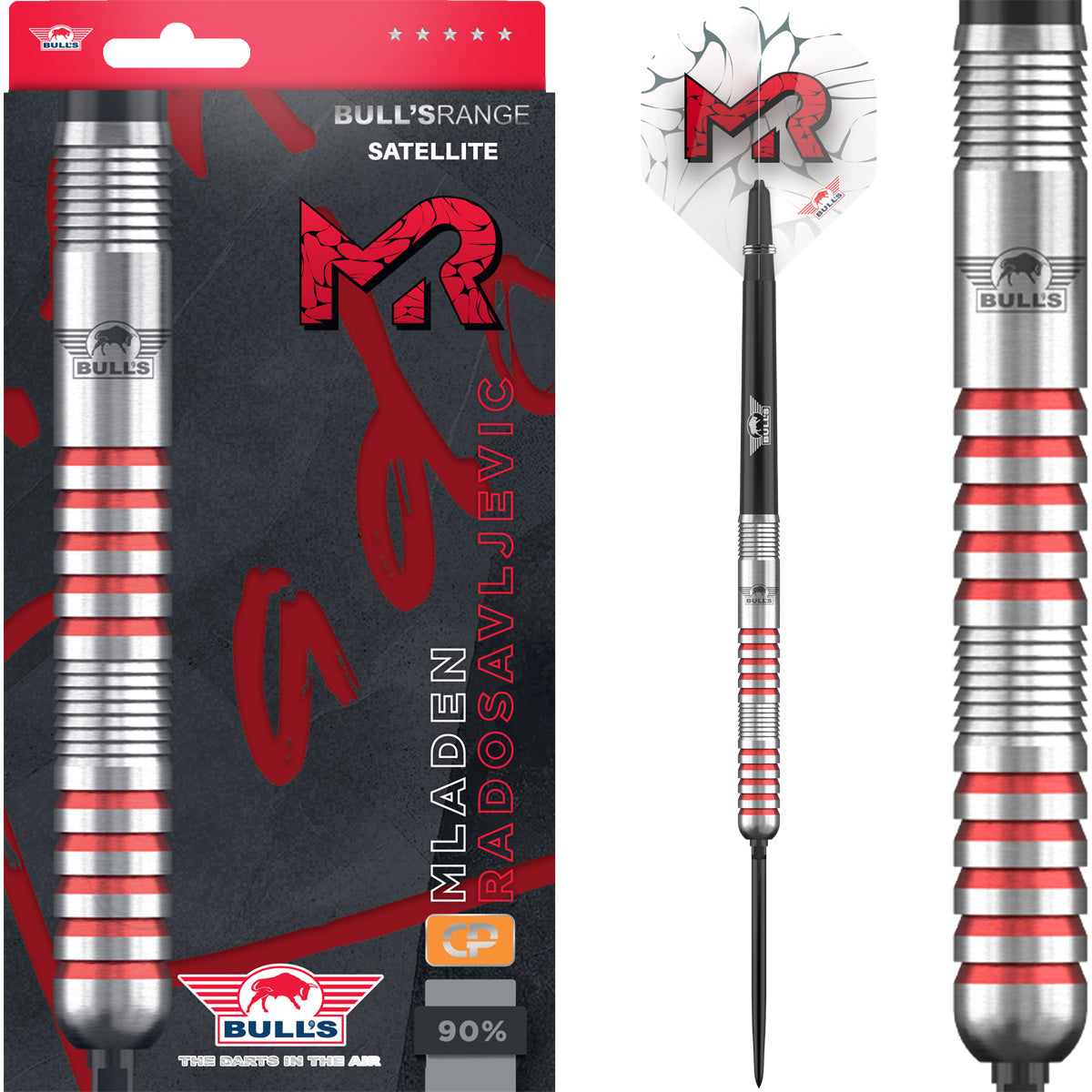 Bulls Mladen Radosavljevic CP Darts - Steel Tip - 90% Tungsten