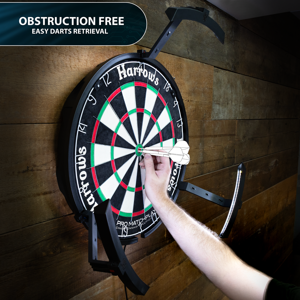 *Harrows Trilight - Ultra Bright LED Dartboard Lighting System