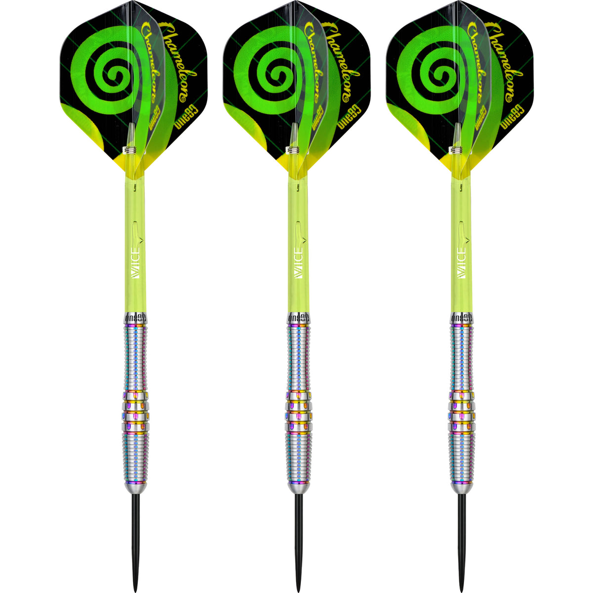 One80 Chameleon Darts - Steel Tip - Citrine