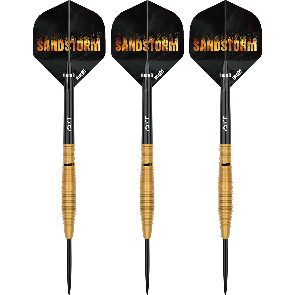 One80 Sandstorm Darts - Steel Tip - 90% Tungsten - S02