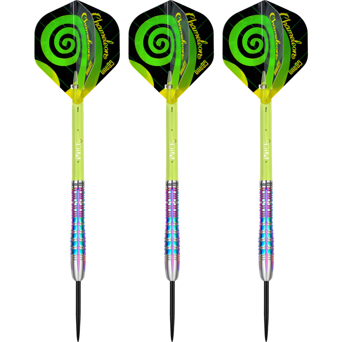 One80 Chameleon Darts - Steel Tip - Sodalite