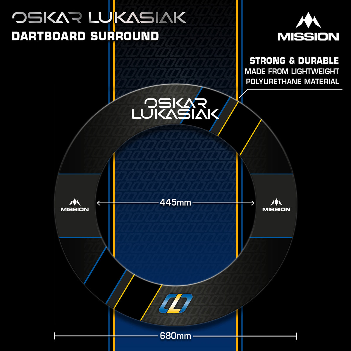 Mission Darts Players- Surround - Oskar Lukasiak